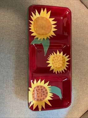 Tag Sunflower Relish Dish